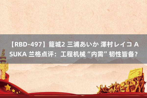 【RBD-497】籠城2 三浦あいか 澤村レイコ ASUKA 兰格点评：工程机械“内需”韧性皆备？